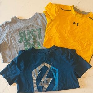Under Armour & Nike Kids' T-Shirts bundle